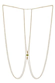 Matte Gold Finish Body Chain