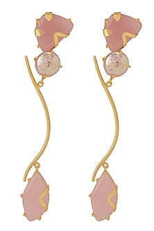 Gold Finish Earrings