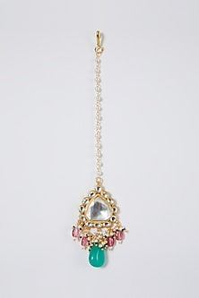 Gold Finish Bridal Necklace Set