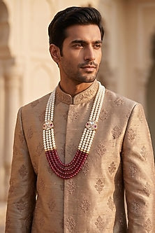 Multi-Colored Kundan Polki Mala