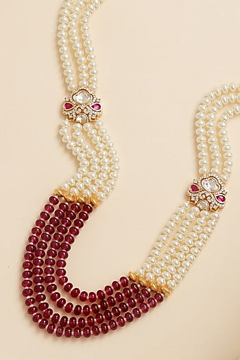 Multi-Colored Kundan Polki Mala