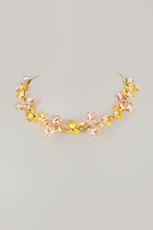 Multi-Colored Floral Necklace