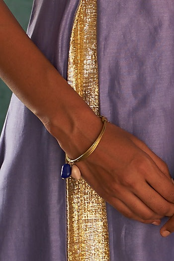 Gold Finish Beaded Bracelet