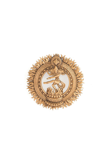 Antique Gold Brass Brooch