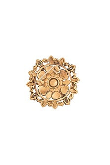 Antique Gold Brass Brooch