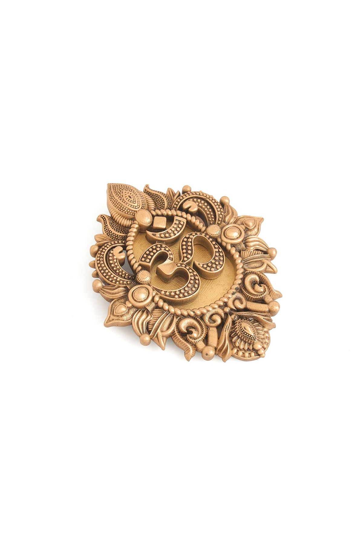 Antique Gold Brass Brooch & Lapel Pin Set