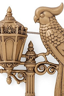 Oxidised Antique Gold Brass Brooch