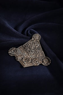 Antique Gold Filigree Brooch