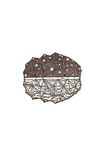 Antique Gold Enchanted Circle Brooch