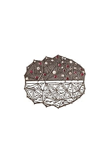 Antique Gold Enchanted Circle Brooch