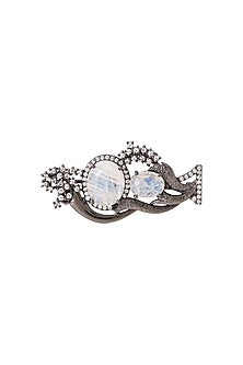 Antique Gold Studded Shine Brooch