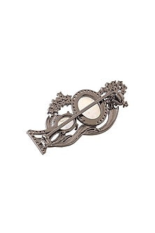 Antique Gold Studded Shine Brooch