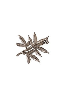 Antique Gold Leaf Bloom Brooch
