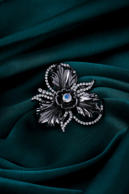 Antique Gold Bouquet Brooch