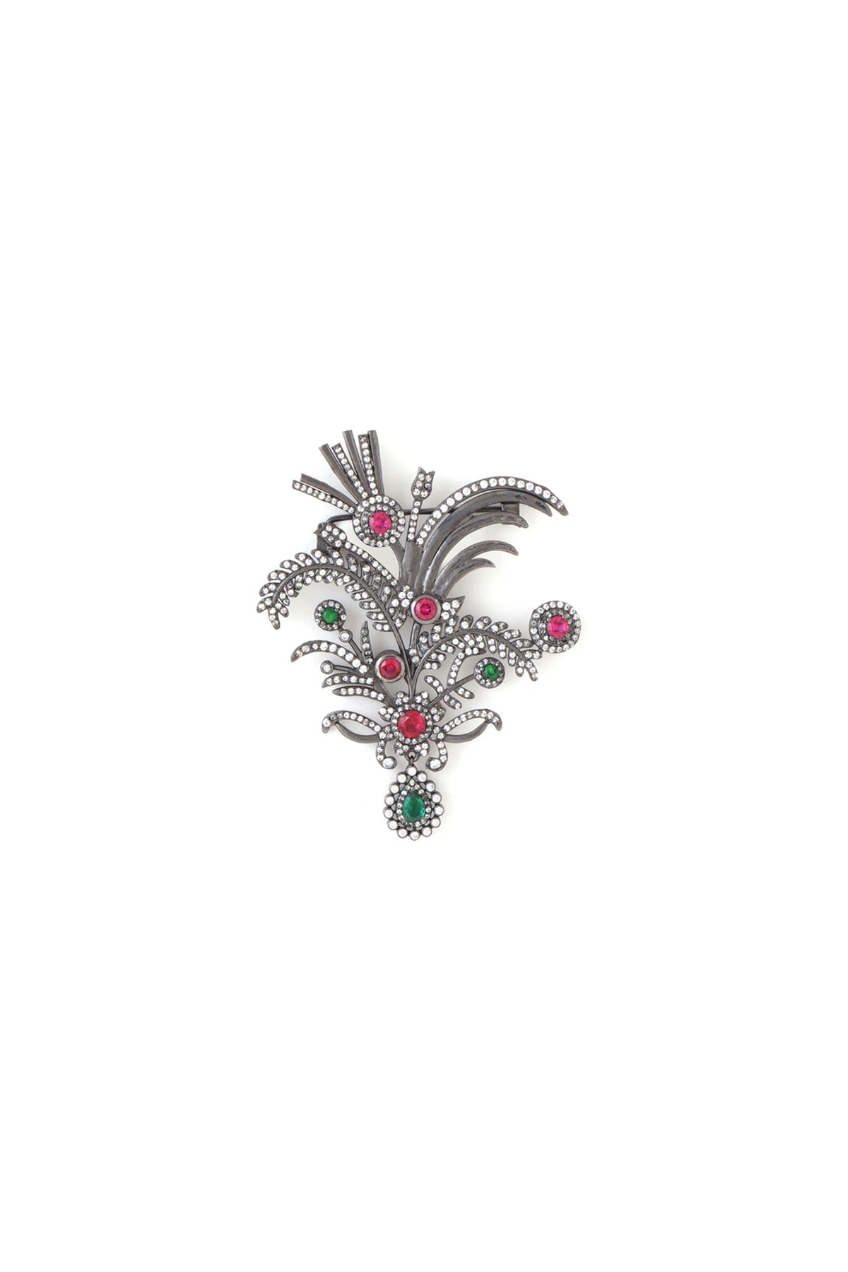 Antique Gold Brass Brooch