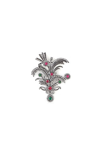 Antique Gold Brass Brooch