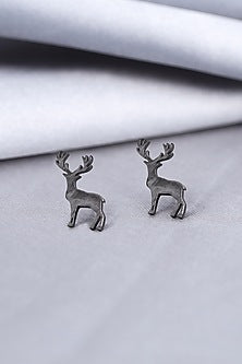 Black Tone Daring Deer Collar Tips (Set of 2)