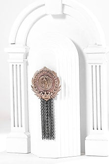 Antique Gold Russian Coin Brooch