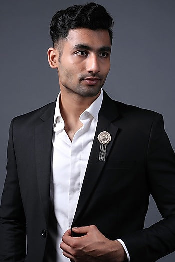 Antique Gold Russian Coin Brooch