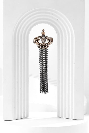 Antique Gold Emperor Brooch