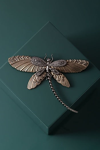 Antique Gold Flight Delight Brooch