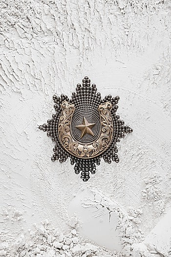 Dual Toned Kotinos Star Brooch