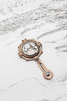 Dual Toned Pendulum Brooch