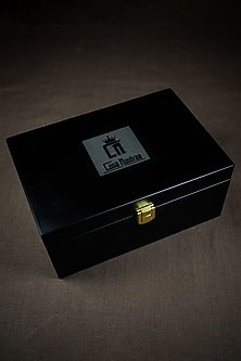 Dual Tone Finish Brooch With Cufflinks