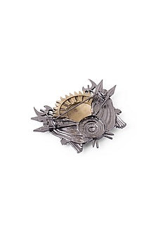 Two-Tone Finish Majestic Brooch