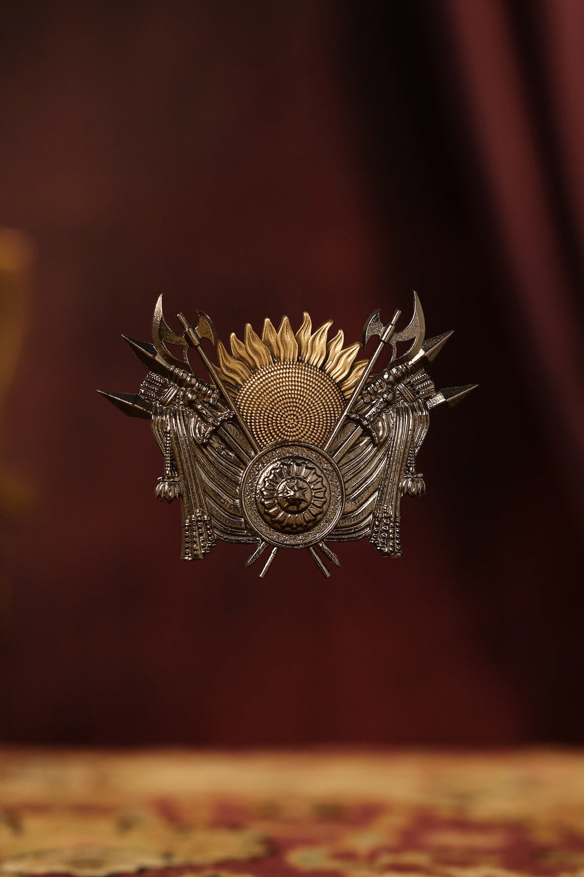 Two-Tone Finish Majestic Brooch