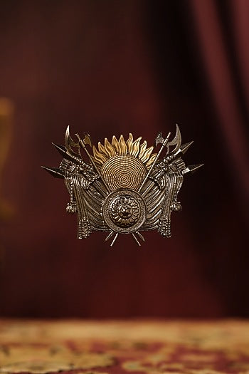 Two-Tone Finish Majestic Brooch