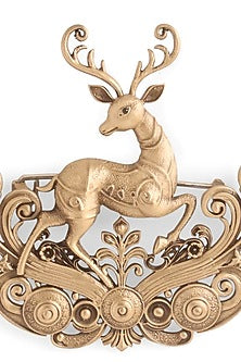 Antique Gold Royal Mrig Brooch