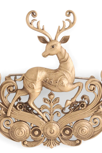 Antique Gold Royal Mrig Brooch