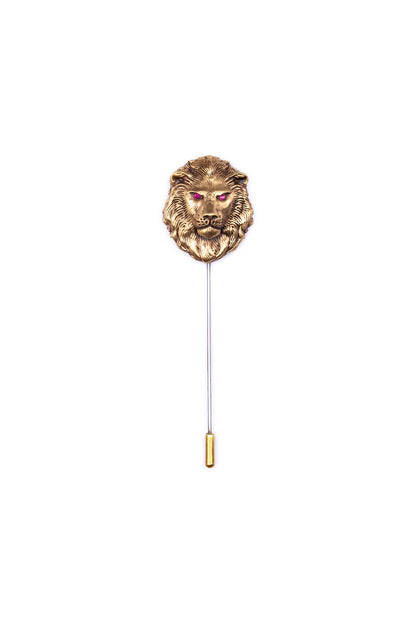 Antique Gold Maharaja Brooch Set