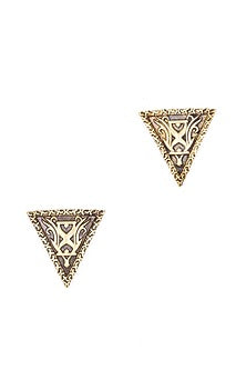 Antique Gold Rising Eagle Brooch Set