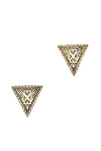 Antique Gold Rising Eagle Brooch Set