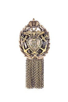 Antique Gold Musahi Brooch Set