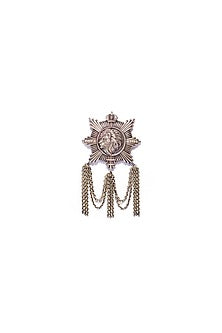 Antique Gold Lion Brooch