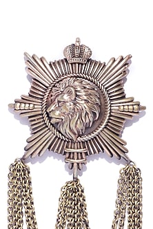 Antique Gold Lion Brooch