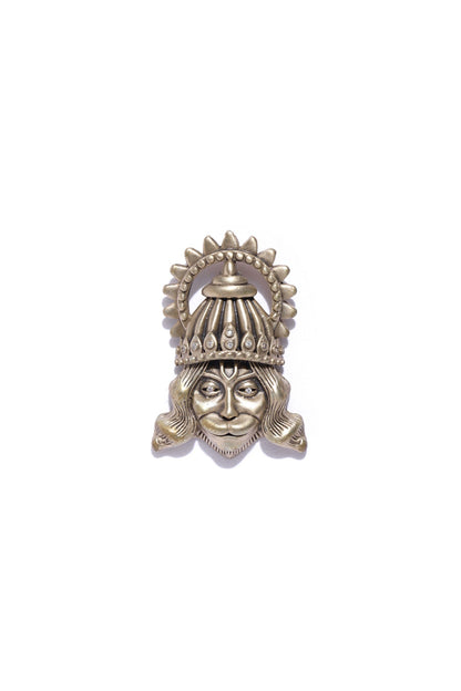 Antique Gold Lord Hanuman Brooch