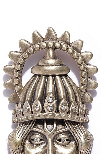 Antique Gold Lord Hanuman Brooch