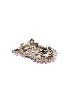 Antique Gold Lord Hanuman Brooch