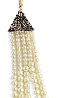 Gold Plated Rose Quartz Pendant Mala