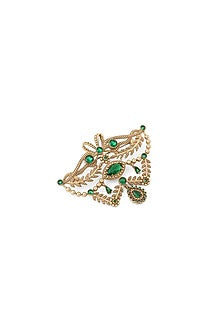 Gold Brass Brooch