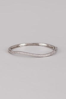 White Gold Plated Austrian Crystal Bracelet