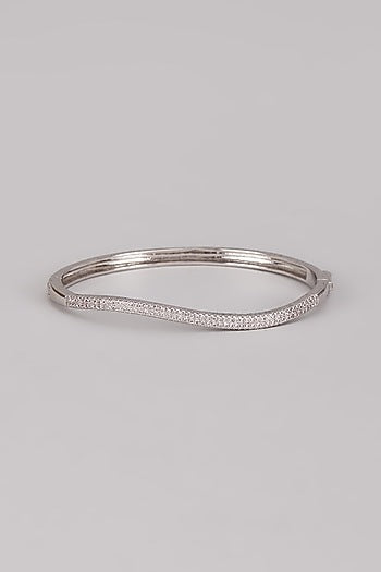 White Gold Plated Austrian Crystal Bracelet