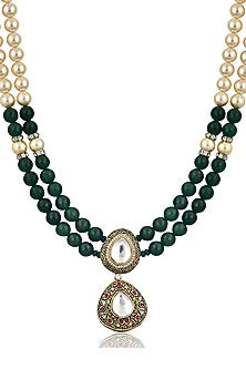 Gold Plated Oyster Pearls Necklace