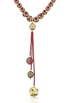 Gold Plated Beaded Necklace