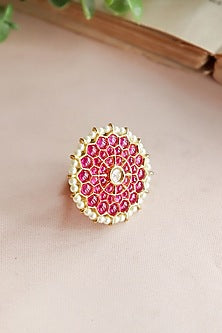 Gold Finish Handcrafted Ring