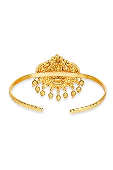 Gold Plated Laxmi Motif Armcuff